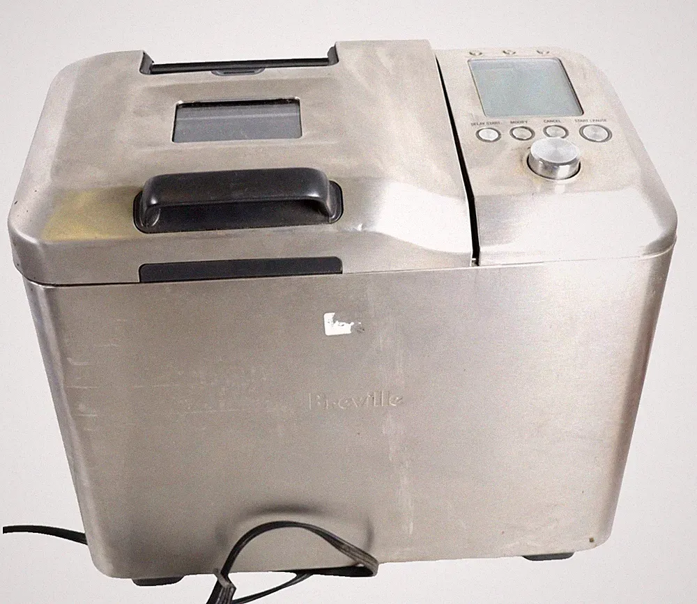 Breville Custom Loaf Bread Maker BBM800XL Brushed Stainless Steel UNTESTED