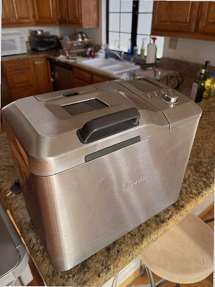 Breville Custom Loaf Bread Maker BBM800XL Brushed Stainless Tested/Works