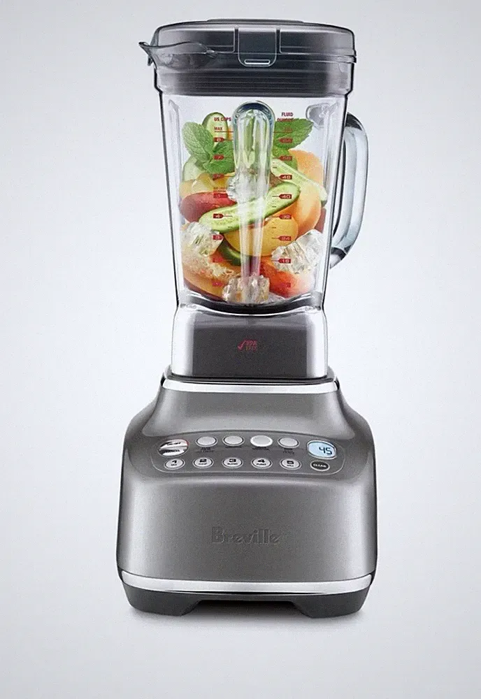 Breville Q Blender Smoked Hickory