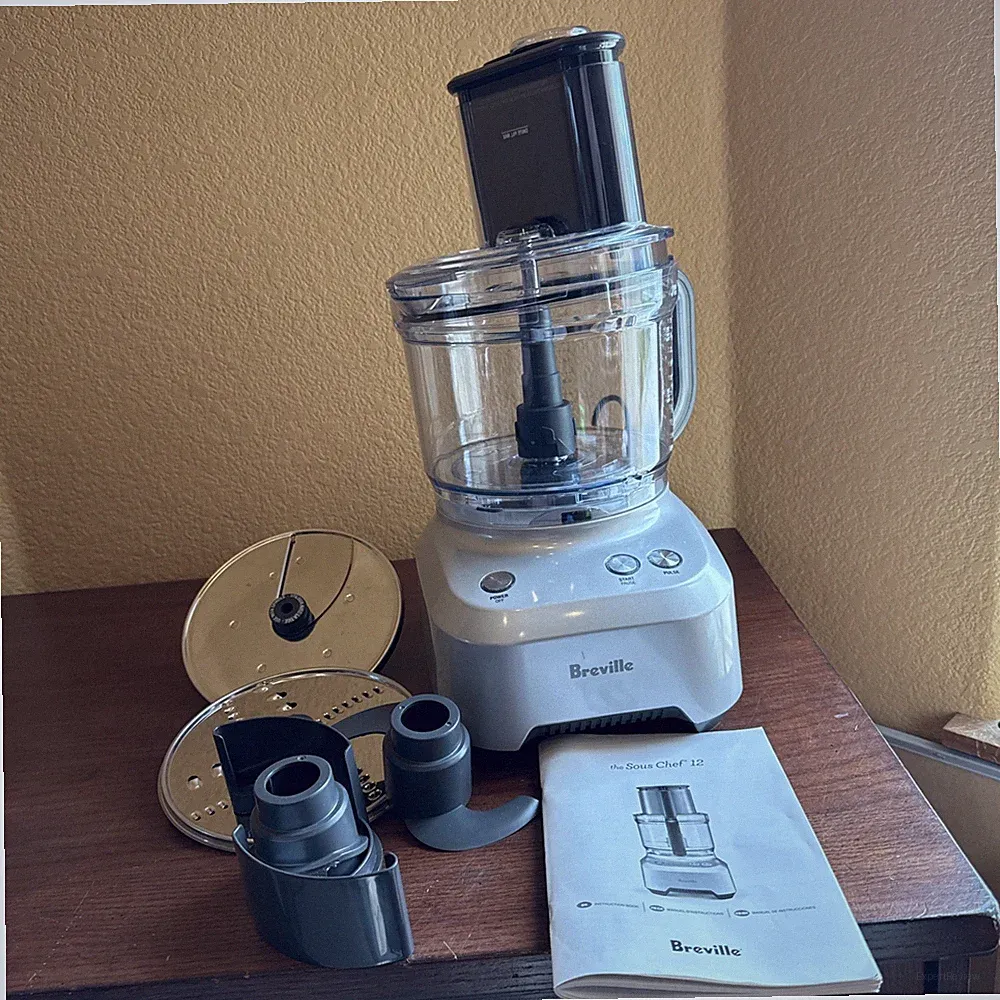 Breville Sous Chef 12 BFP660 Food Processor New Open Box Complete Except Spatula