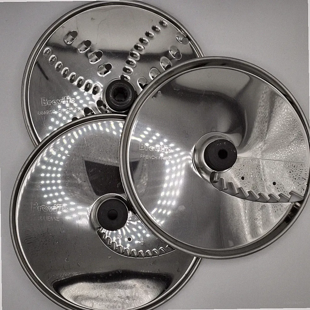 Breville Sous Chef 16 Food Processor Discs Lot - French Fry, Julienne, Coarse