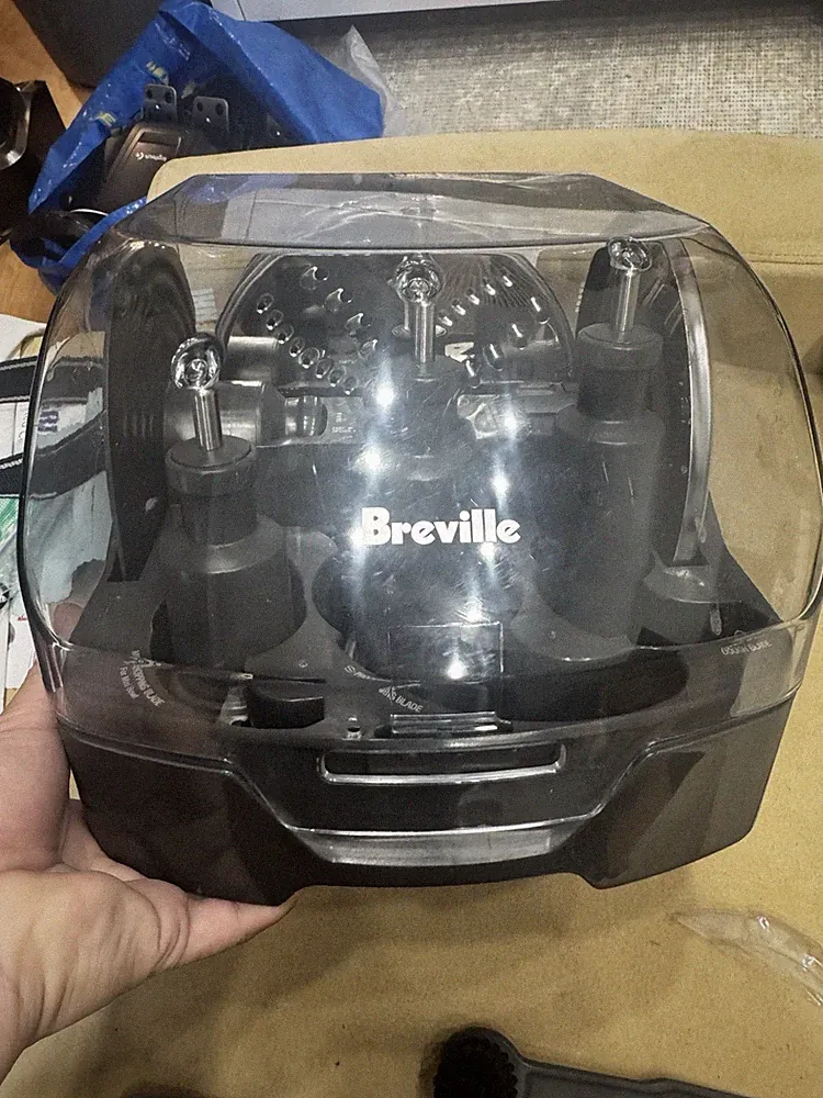Breville Sous Chef Food Processor Accessory Storage Case Blades Discs Incomplete