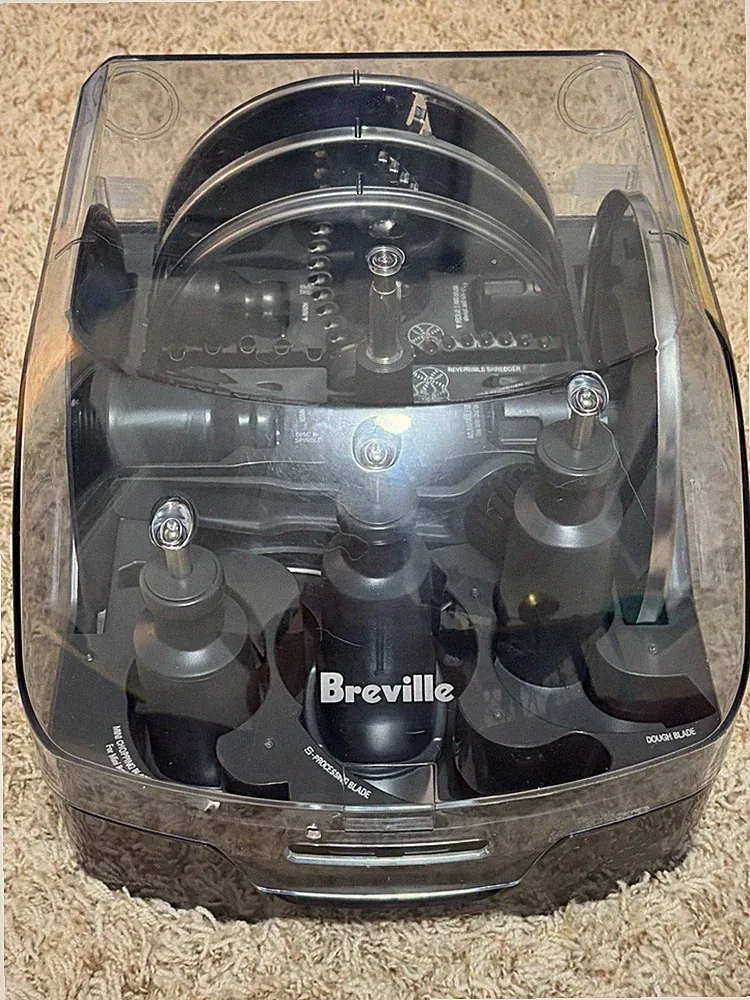 Breville Sous Chef Pro 16-Cup Food Processor 16 Accessories Set Barely Used