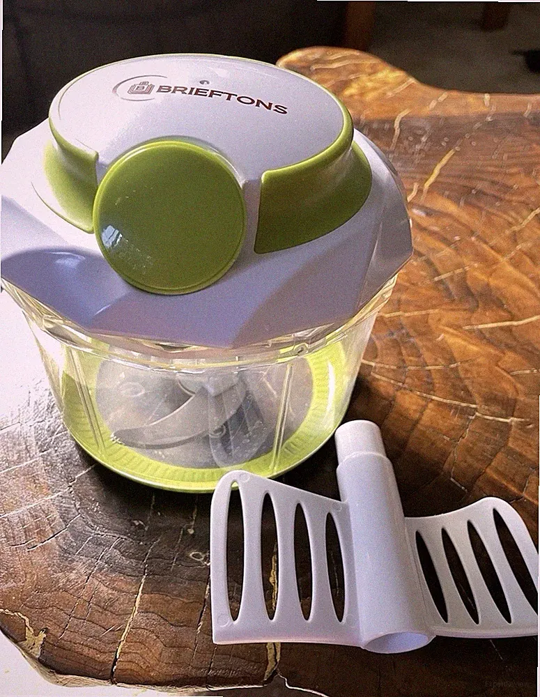 🔪 Brieftons QuickPull Food Chopper (Large) – Manual Veggie & Herb Chopper 🥗✨