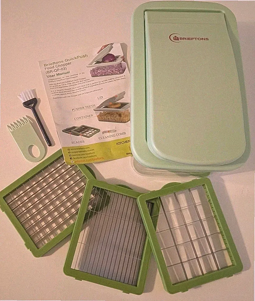 Brieftons Quickpush Food Chopper