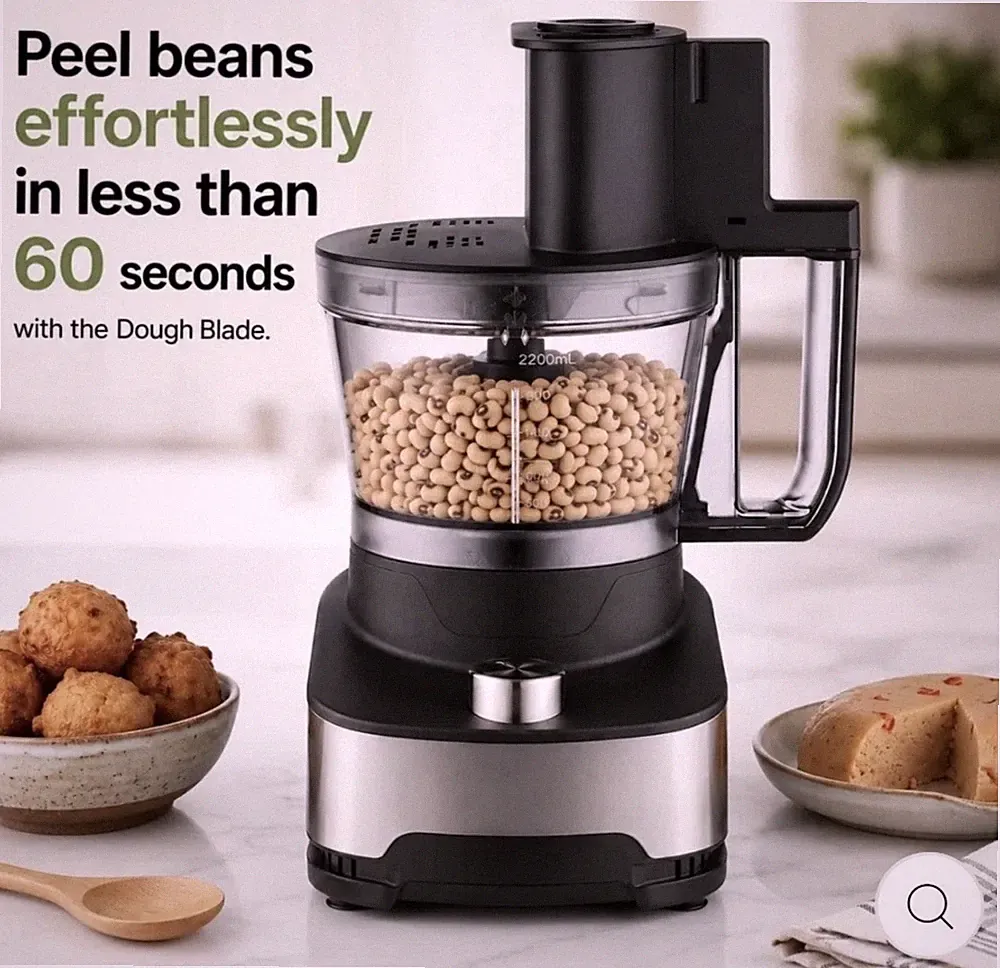 Buchymix 14 Cup All In 1 Pro Food Processor With UNBREAKABLE BPA Free Bowl