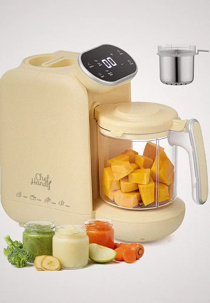 Chef Handy Baby Food Maker – steam + blend all-in-one. Used only a couple times.