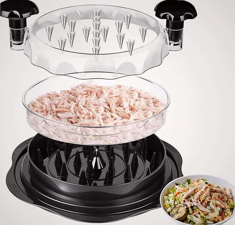 Chicken Breast Shredder, Chicken Shredder Tool Twist Large, Visible Meat Shredde
