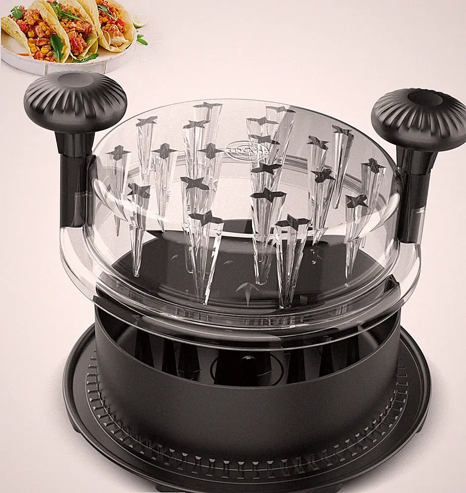 Chicken Shredder, Small Chicken Breast Shredder Tool Twist, Visible Meat Shredde