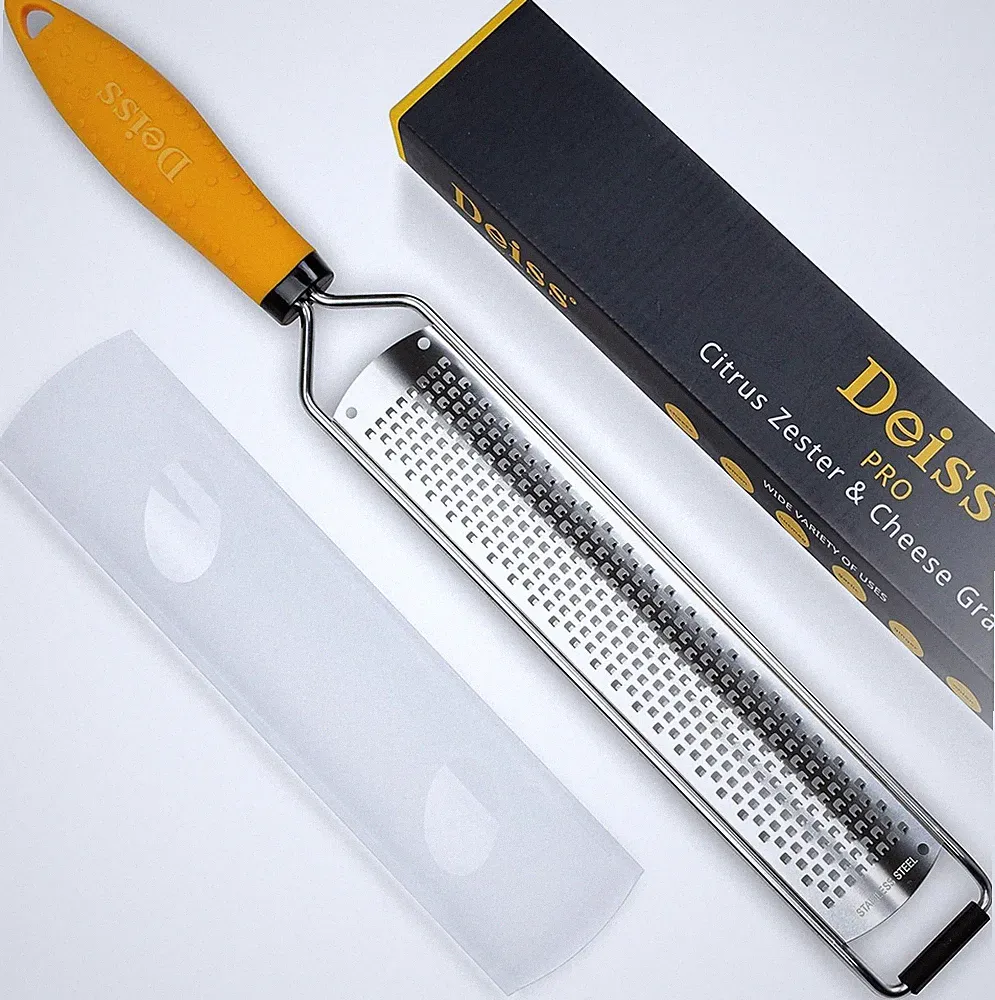 Citrus Lemon Zester & Cheese Grater — Parmesan Cheese, Lemon, Ginger, Garlic