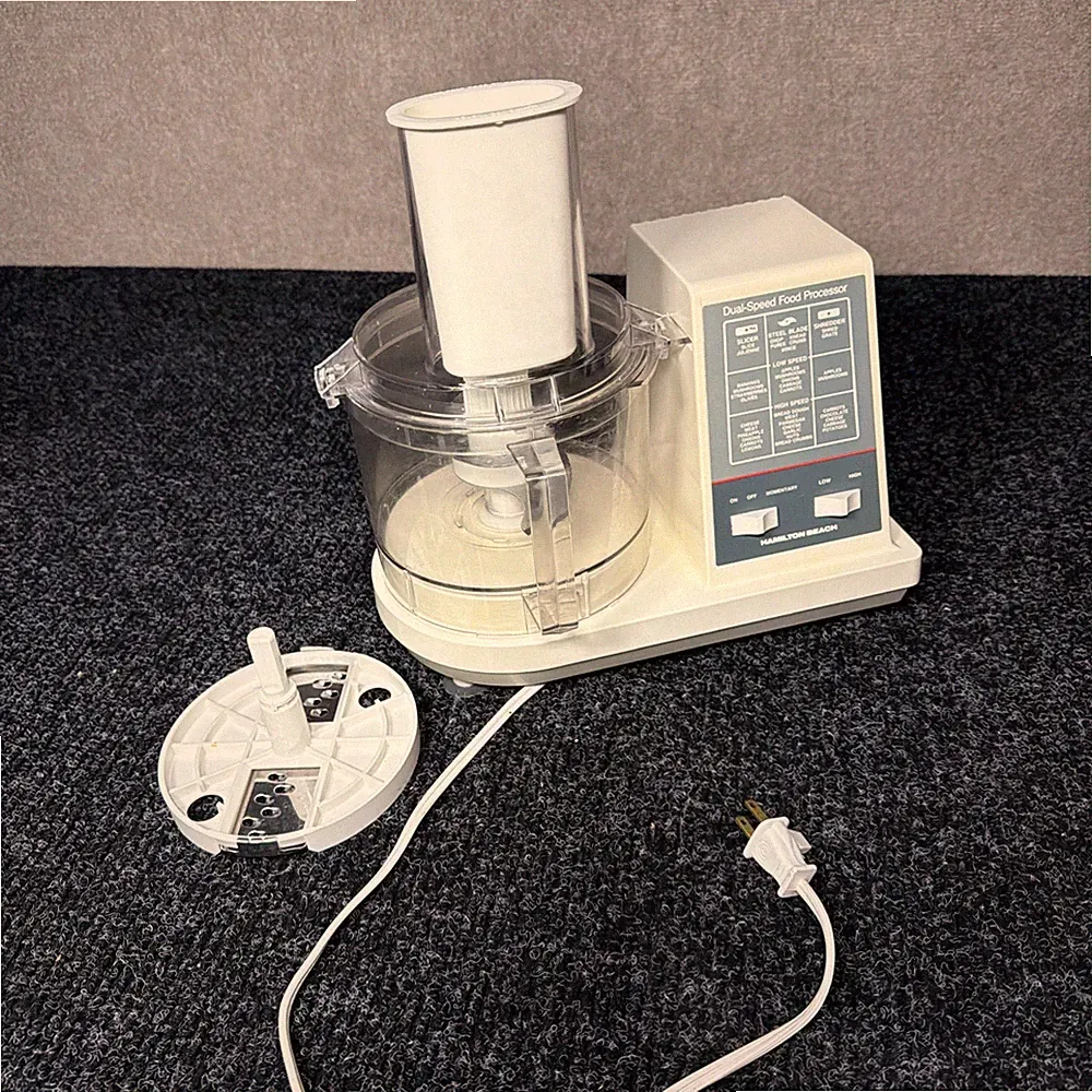 Classic Hamilton Beach Food Processor 702-5 USA White 3.6A