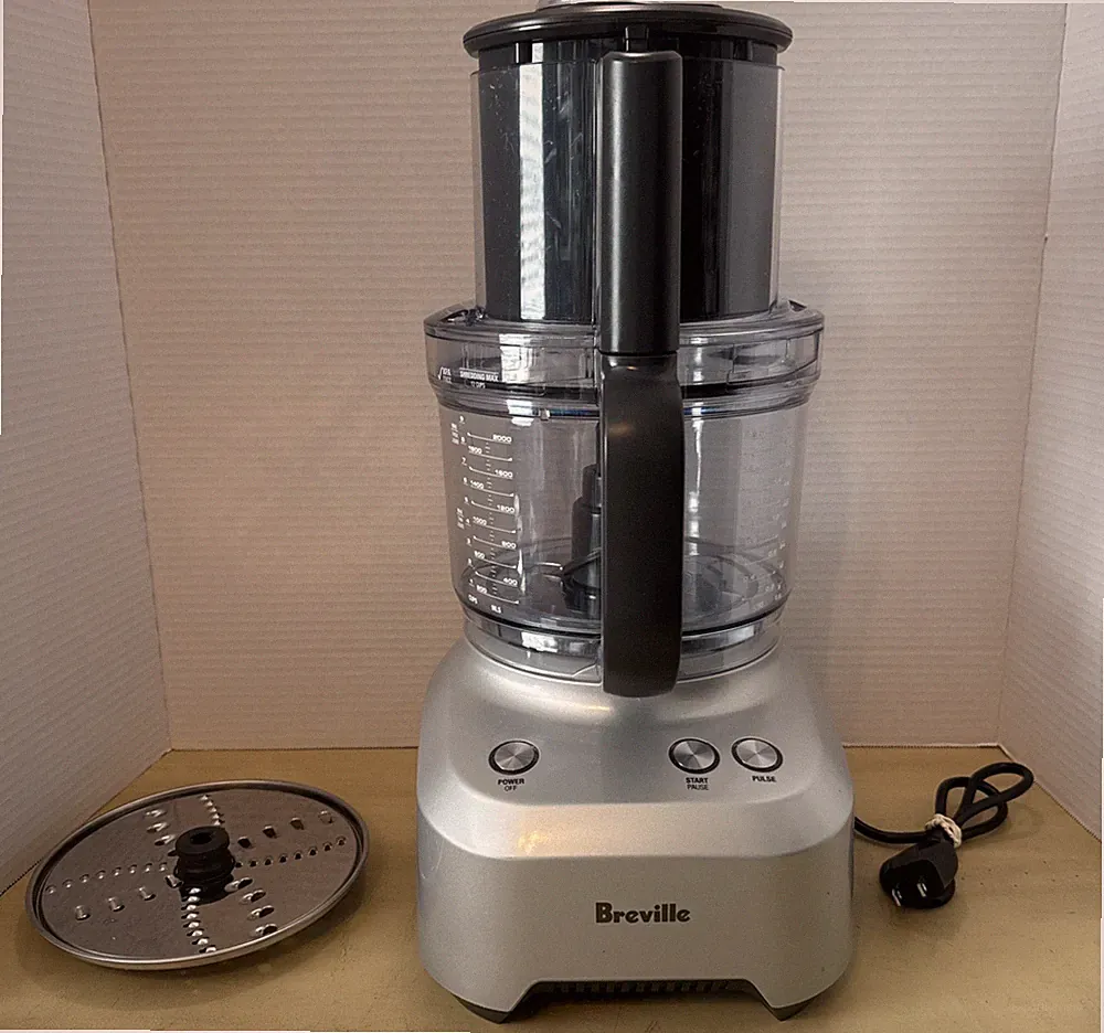 CLEAN Breville BFP660SIL 12 Cups Full-Size Food Processor (Tested & Works)