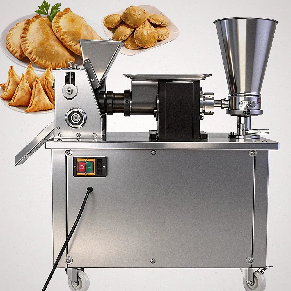 Commercial Dumpling Making Machine Electric Big Empanada Wrapper Maker Stainless