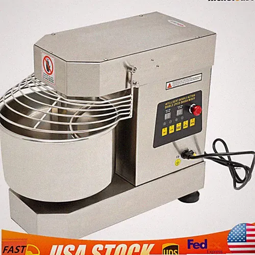 Commercial Food Mixer Stainless Steel Dough Kneading Machine for Pizza Bakery