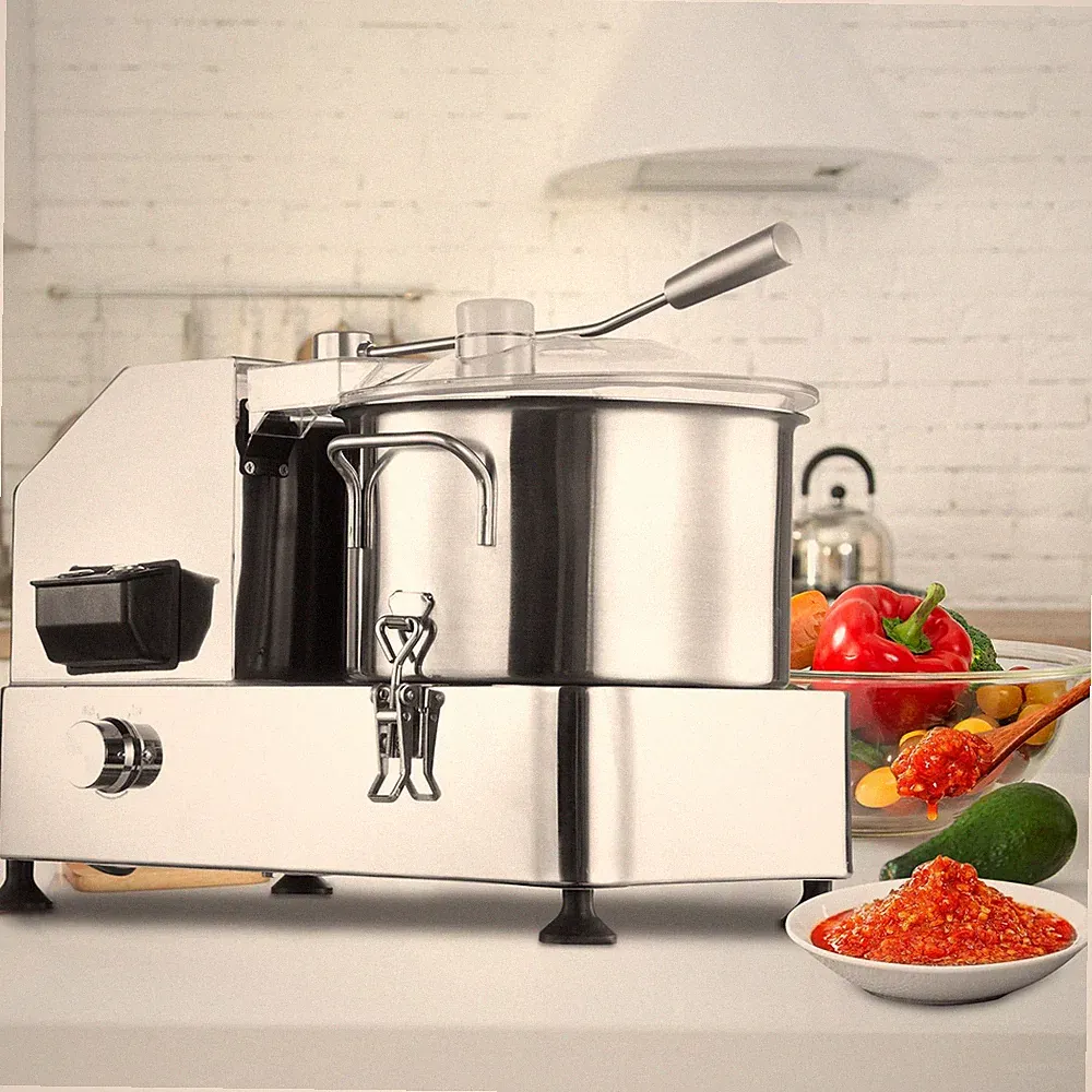 Commercial Food Processor Heavy Duty Electric Vegetable Chopper 1800W