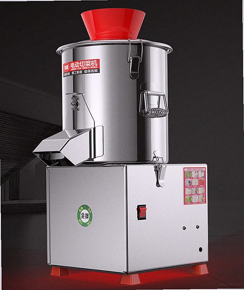 Commercial Home Food Processor Electric Vegetable Chopper Grinder Machine 220V