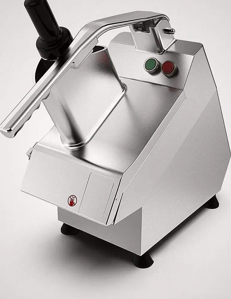 Commercial Vegetable Chopper with 6 Blades, Electric Food Processor for Slicing