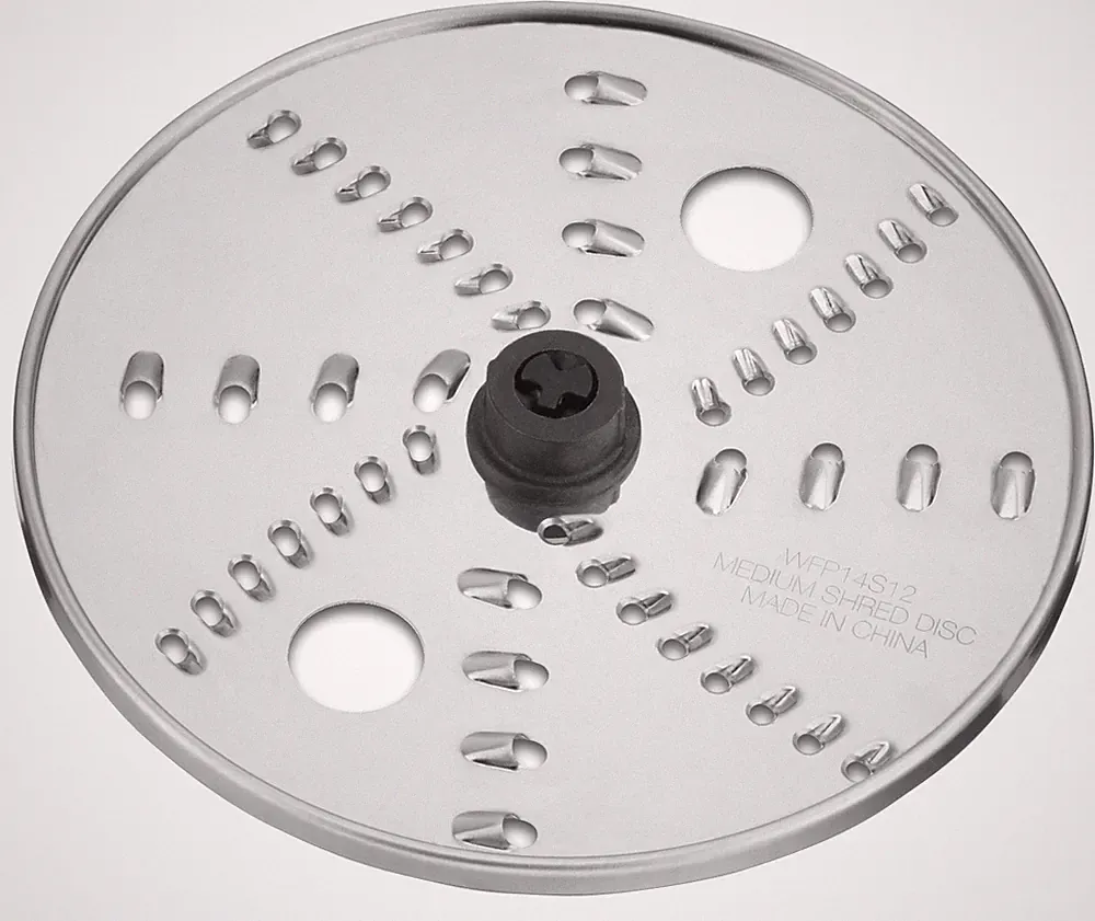 Commercial WFP11S6 Food Processor Reversible Shredding Disc, Black/Silver