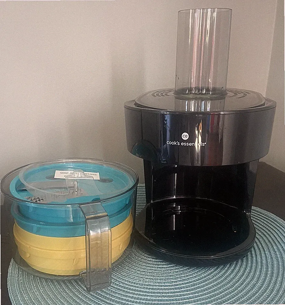 Cook's Essentials 7-in-1 Food Processor Prep Master #K47971 NEW