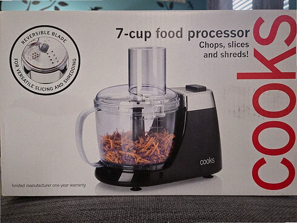 Cooks 7 cup food processor