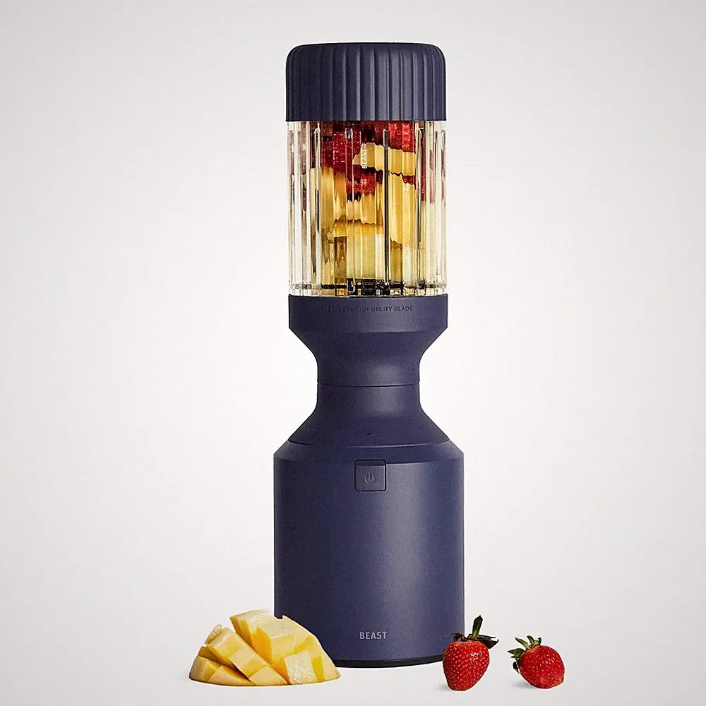 Countertop Blender 1200W Ice Crushing Smoothie Maker Navy Beast