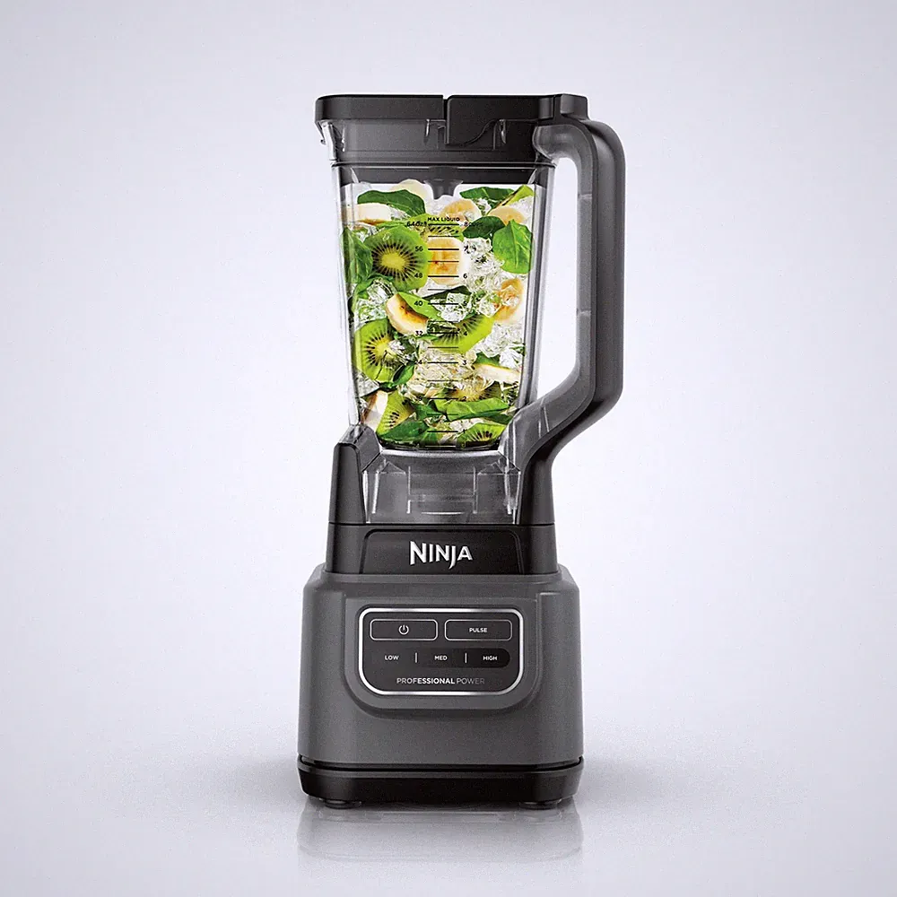 Countertop Blender 72oz Smoothie Maker Professional Food Processor 3 Speed Black