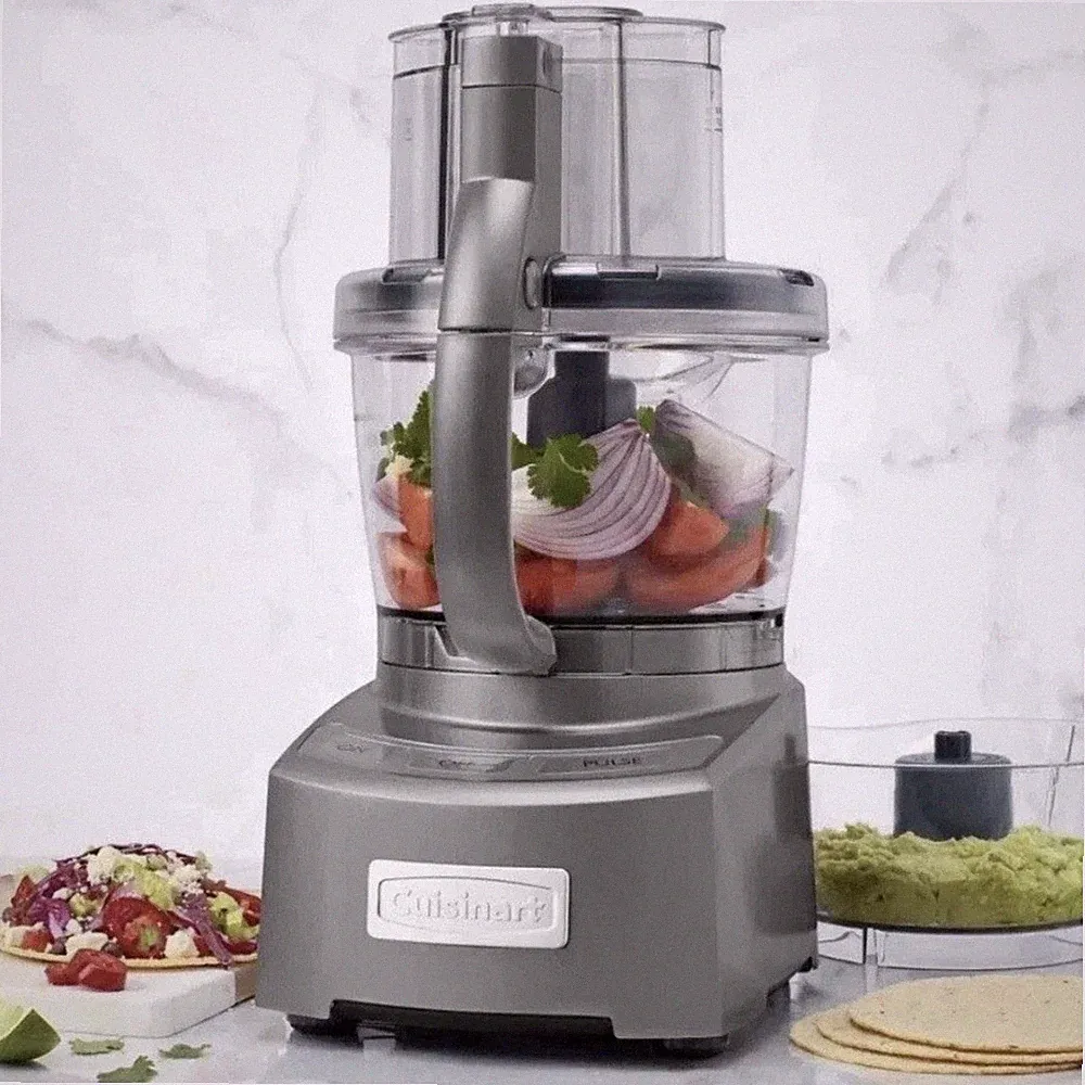 CUISINART 12-CUP DIE-CAST FOOD PROCESSOR CFP-24DCNGMPC - NEW - MSRP $199.99