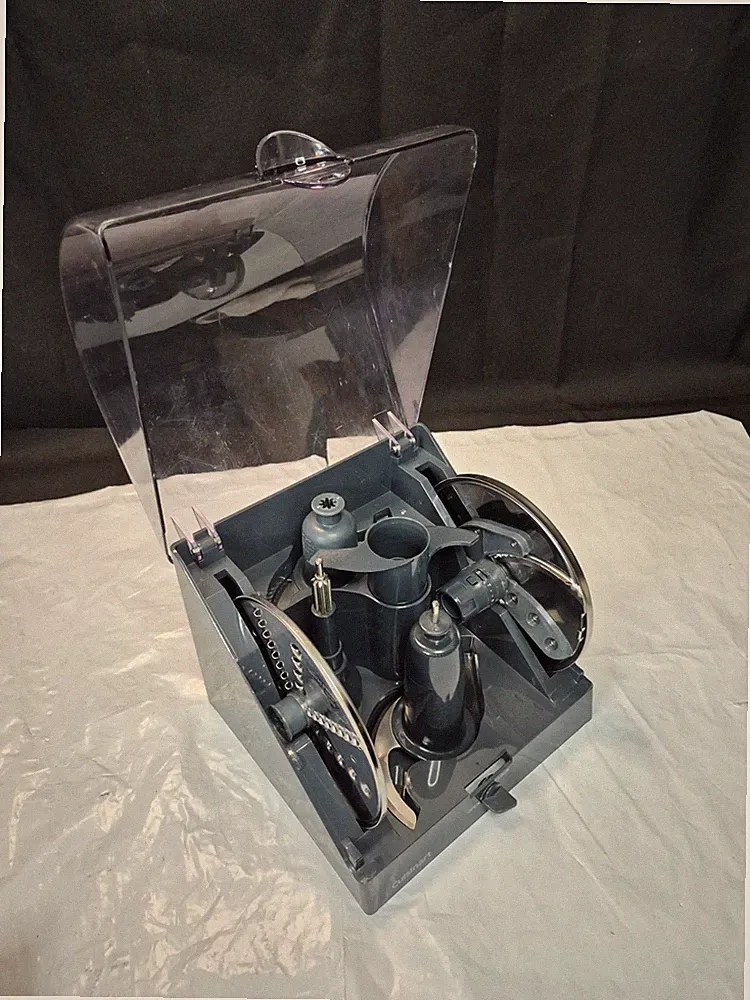 Cuisinart 13-Cup Elemental Food Processor Blades And Accessories FP-13SC Storage