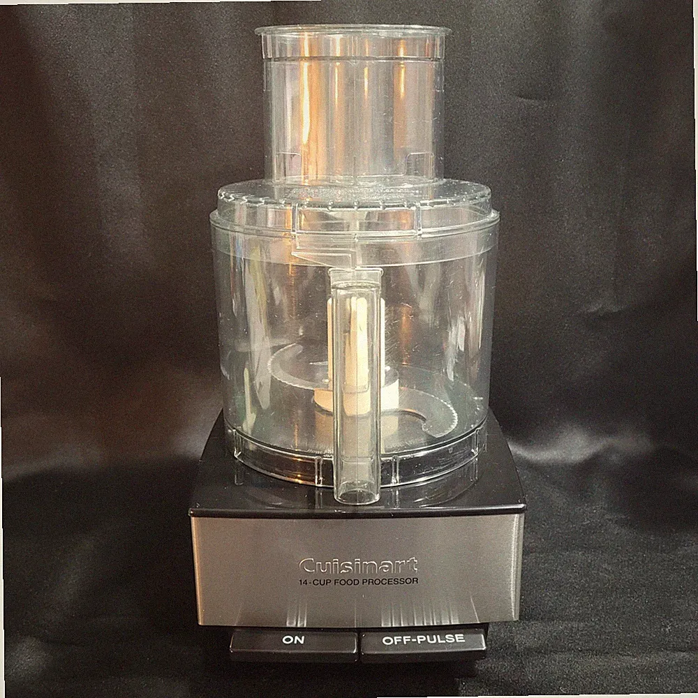 Cuisinart 14 Cup Food Processor DFP 14BCN Stainless Tested VIDEO Discontinued