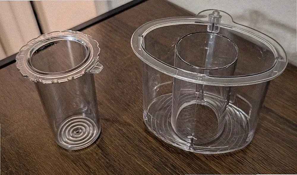 Cuisinart 14 Cup Food Processor Lrg & Sm Pusher Set (DLC2014-PT1 & DLC2014-SPS)