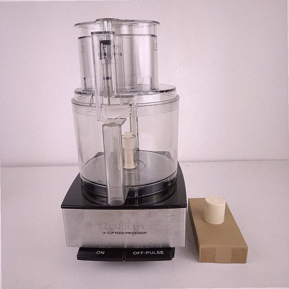 Cuisinart 14-Cup Food Processor Stainless Steel Heavy Duty DFP-14BCN Tested