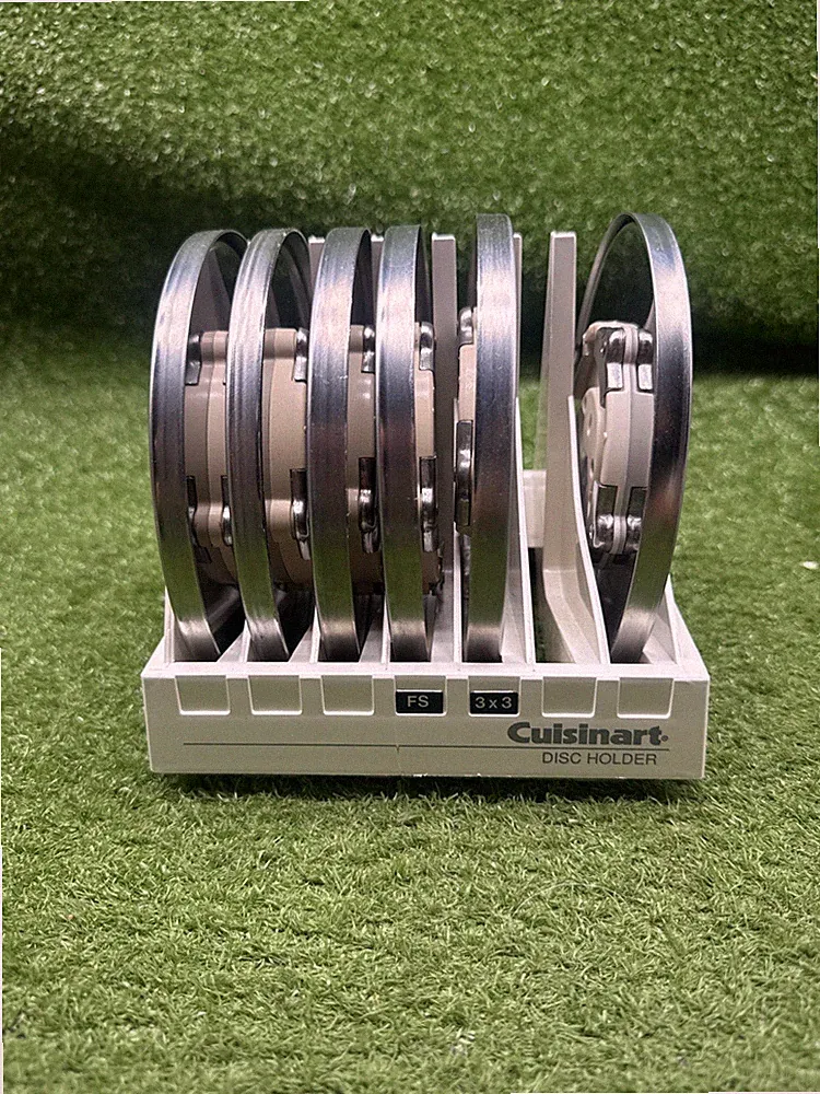 CUISINART 6 DISC BLADE SET + HOLDER FOR DLC-8 PRO SHIPS FREE. S5