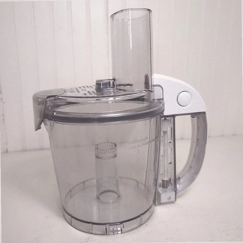 Cuisinart 7-Cup Elite Food Processor Work Bowl & Cover White MFP-108 MFP-107