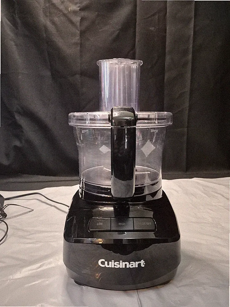 Cuisinart 7-Cup Food Processor, Blender Black , Complete And Ready , Clean