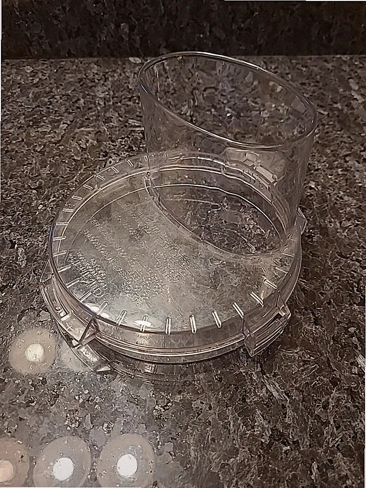 Cuisinart 7-Cup Food Processor DLC-10 Replacement Part Lid Cover DLC-117BGTXT