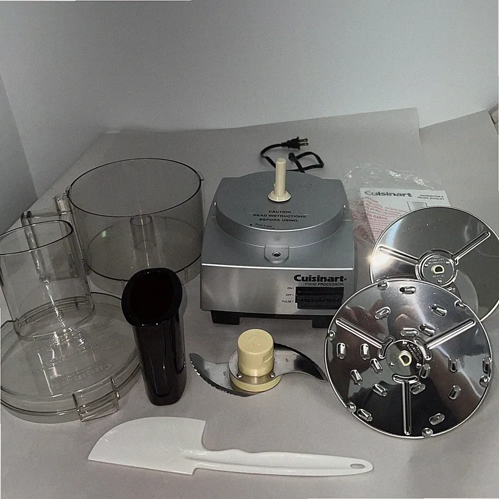 Cuisinart 7 Cup Food Processor Model DLC-5BC Brushed Chrome