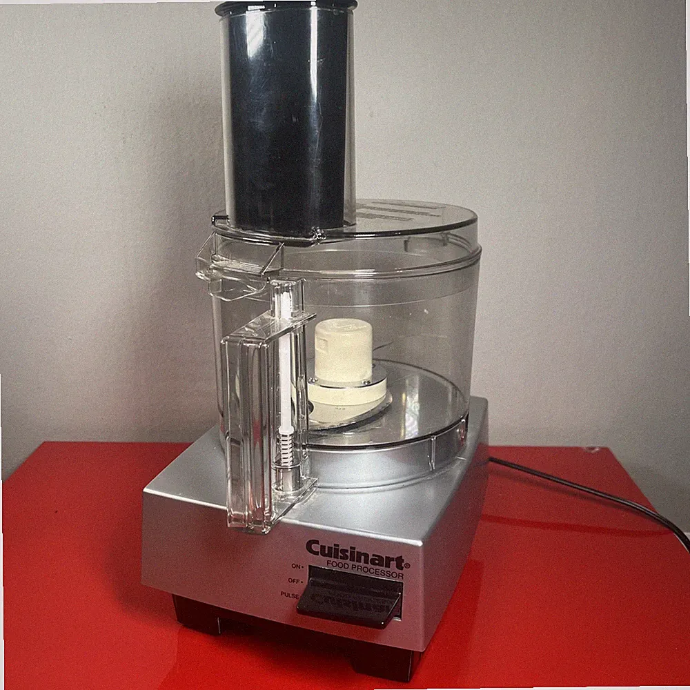 Cuisinart 7 Cup Food Processor Model DLC-5BC Brushed Chrome “Read”