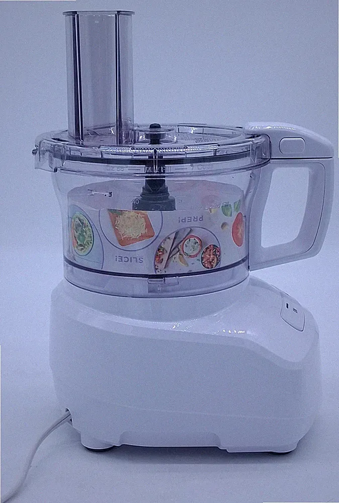 Cuisinart 7 Cup Food Processor White Compact Kitchen Appliance FOR PARTS AS IS