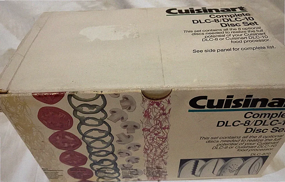 Cuisinart 8 Discs Set for Food Processor (DLC-870) DLC-8 / DLC-10 In Box