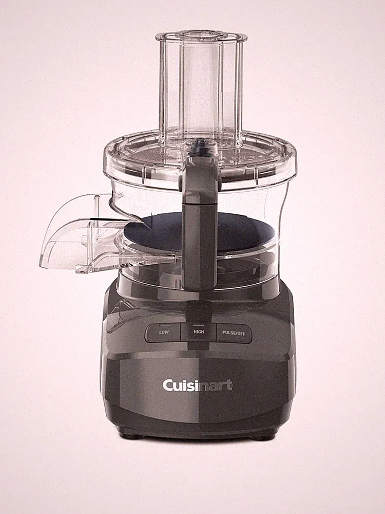 CUISINART 9-CUP CONTINUOUS FEED FOOD PROCESSOR - GRAY
