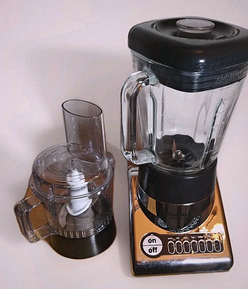 Cuisinart BFP-10CH PowerBlend Duet Blender/Food Processor Chrome