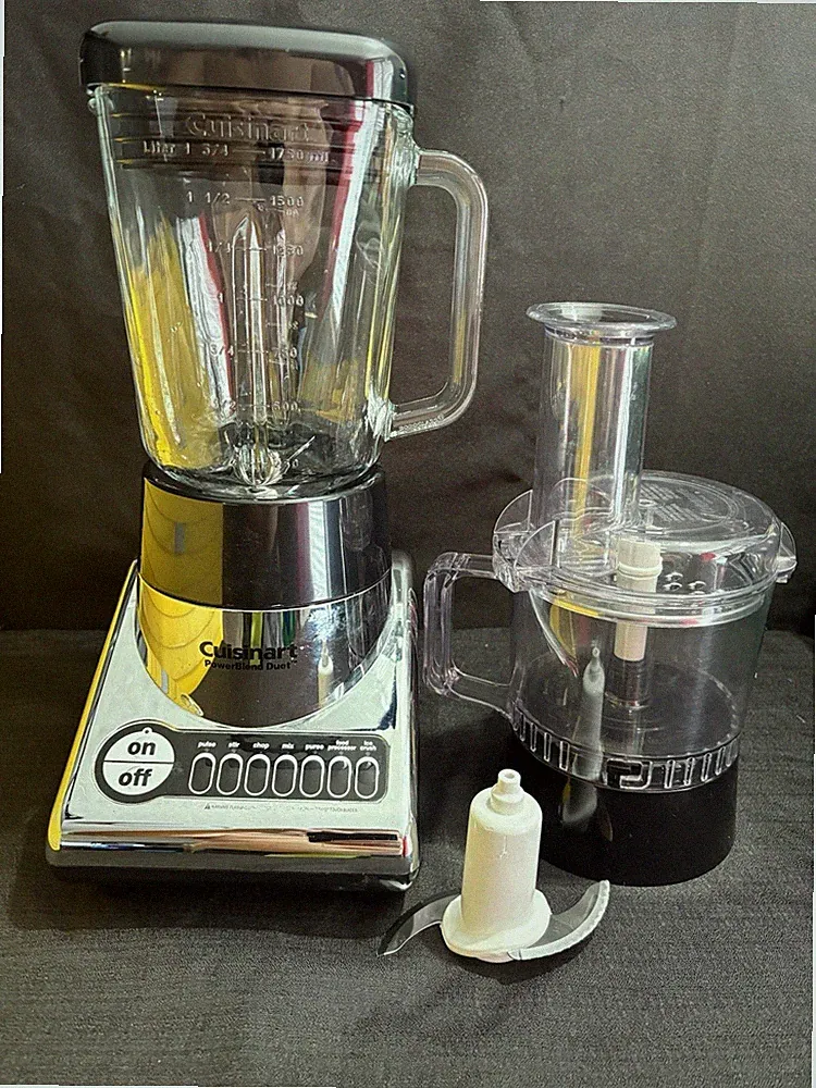 Cuisinart BFP-10CH PowerBlend Duet Blender/Food Processor Chrome