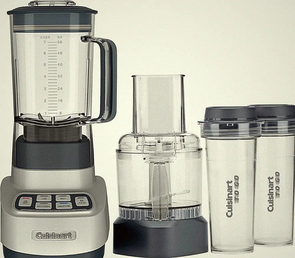 Cuisinart BFP-650 1 HP Blender/Food Processor, Silver