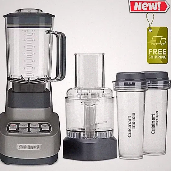 Cuisinart BFP-650 Velocity Ultra Trio Blender Food Processor Free Ship