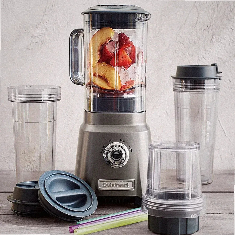 Cuisinart Blender Compact Juicing Hurricane Gunmetal Brand New Open Box 🌀🍹****