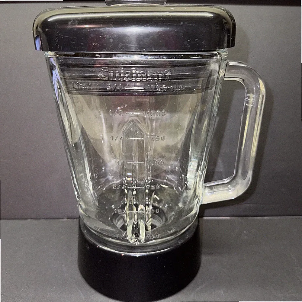 Cuisinart Blender Glass Jar Lid Blade BFP-10CH PowerBlend Duet Food Processor