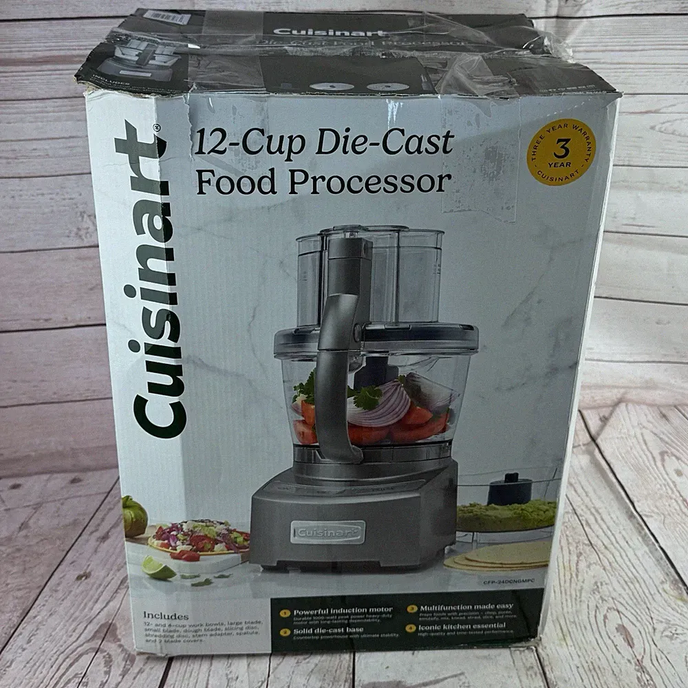 Cuisinart CFP 24DCNGMPC 12 Cup Die Cast Food Processor Blades Discs