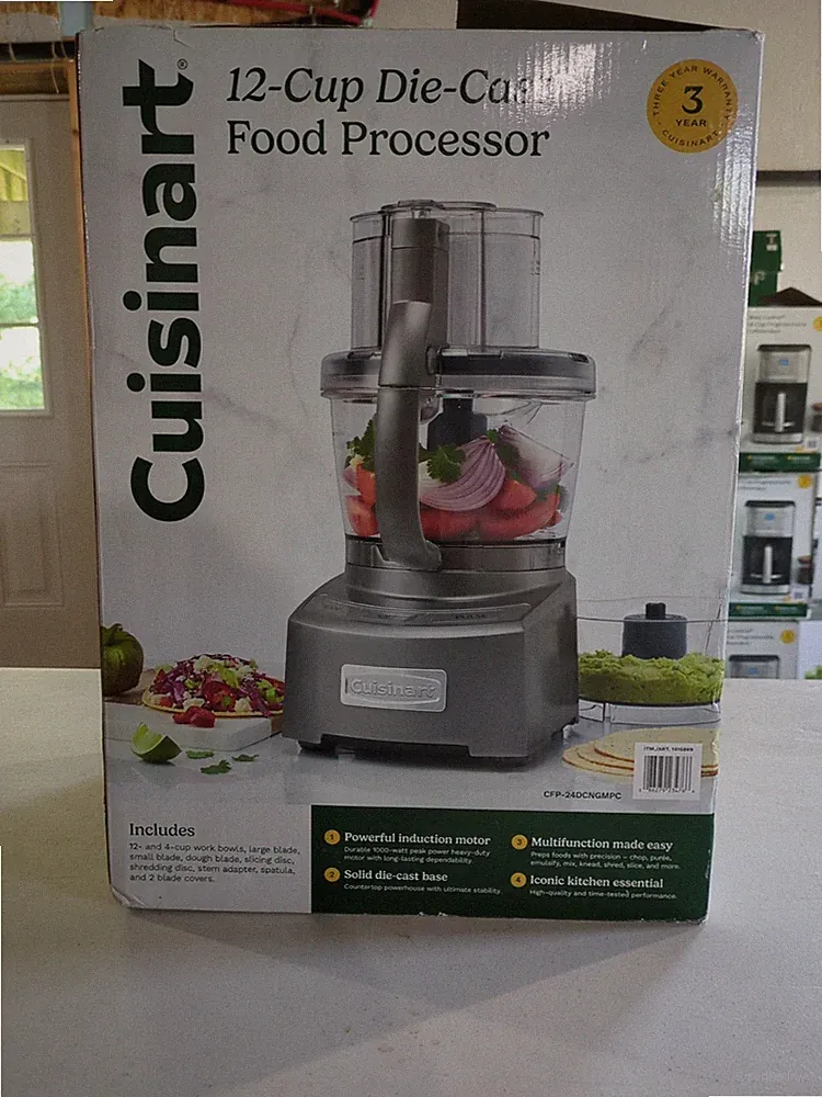 Cuisinart CFP-24DCNGMPC 12-Cup Die-Cast Food Processor Pre-owned Tested