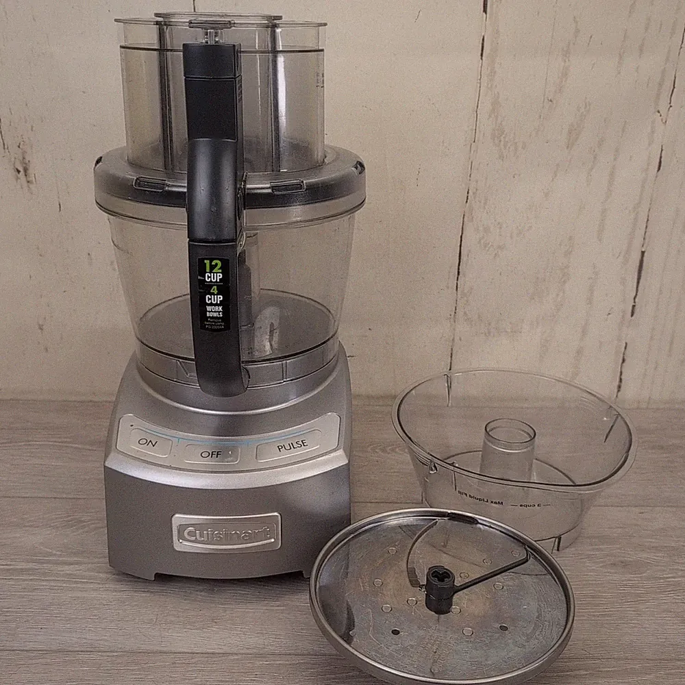 Cuisinart CFP-24DCNPC Elite Collection Silver 12-Cup Food Processor Tested