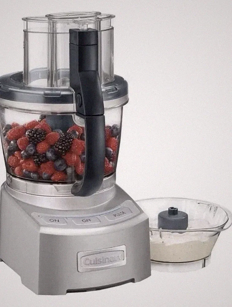 Cuisinart CFP-8BK 8-Cup Food Processor Stainless/Black 120V 350W Never Used